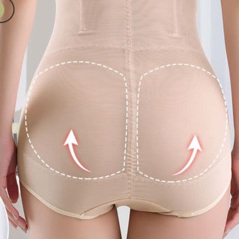 ショーツ 美姿勢整えるハイウエスト補正ショーツ
